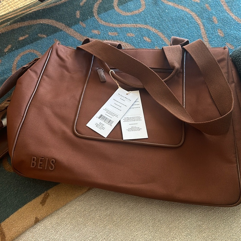 Brand new BEIS “the east to west” tote worth $108 plus tax